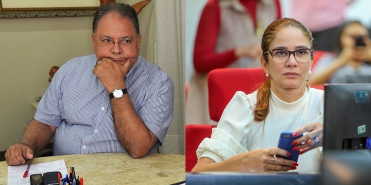 Kleber Montezuma e Lucy Soares